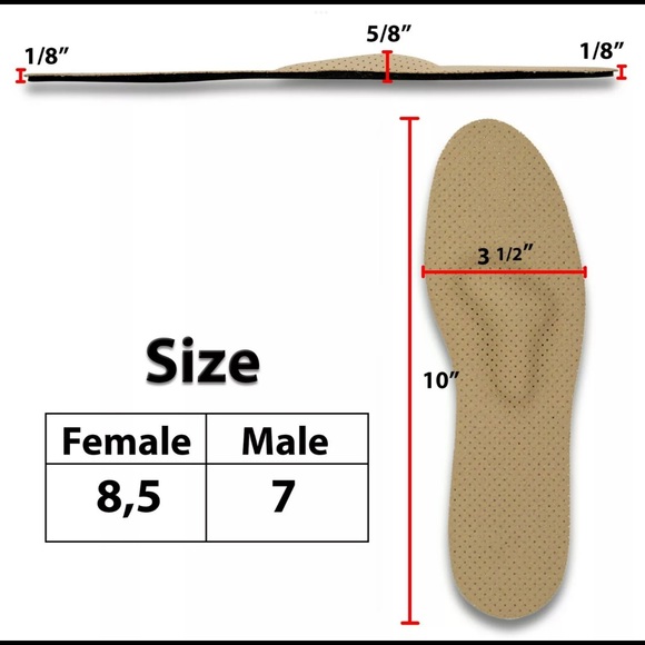 Metatarsal Arch Support Shock Absorption Insoles - Picture 11 of 15